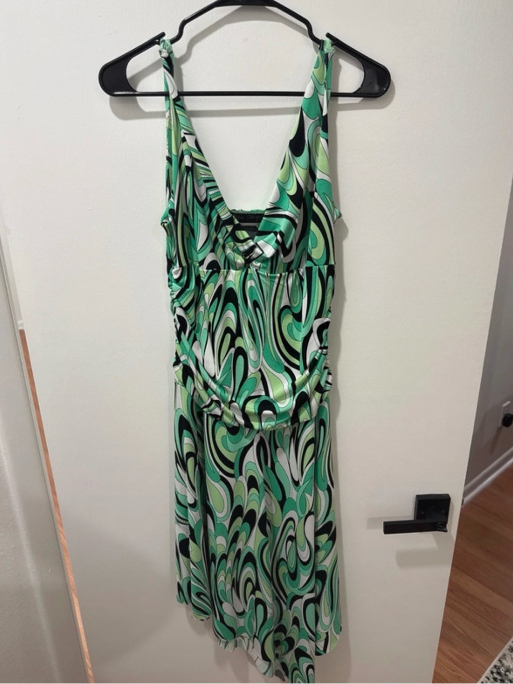 Blu Sage Pucci-Inspired Midi Dress